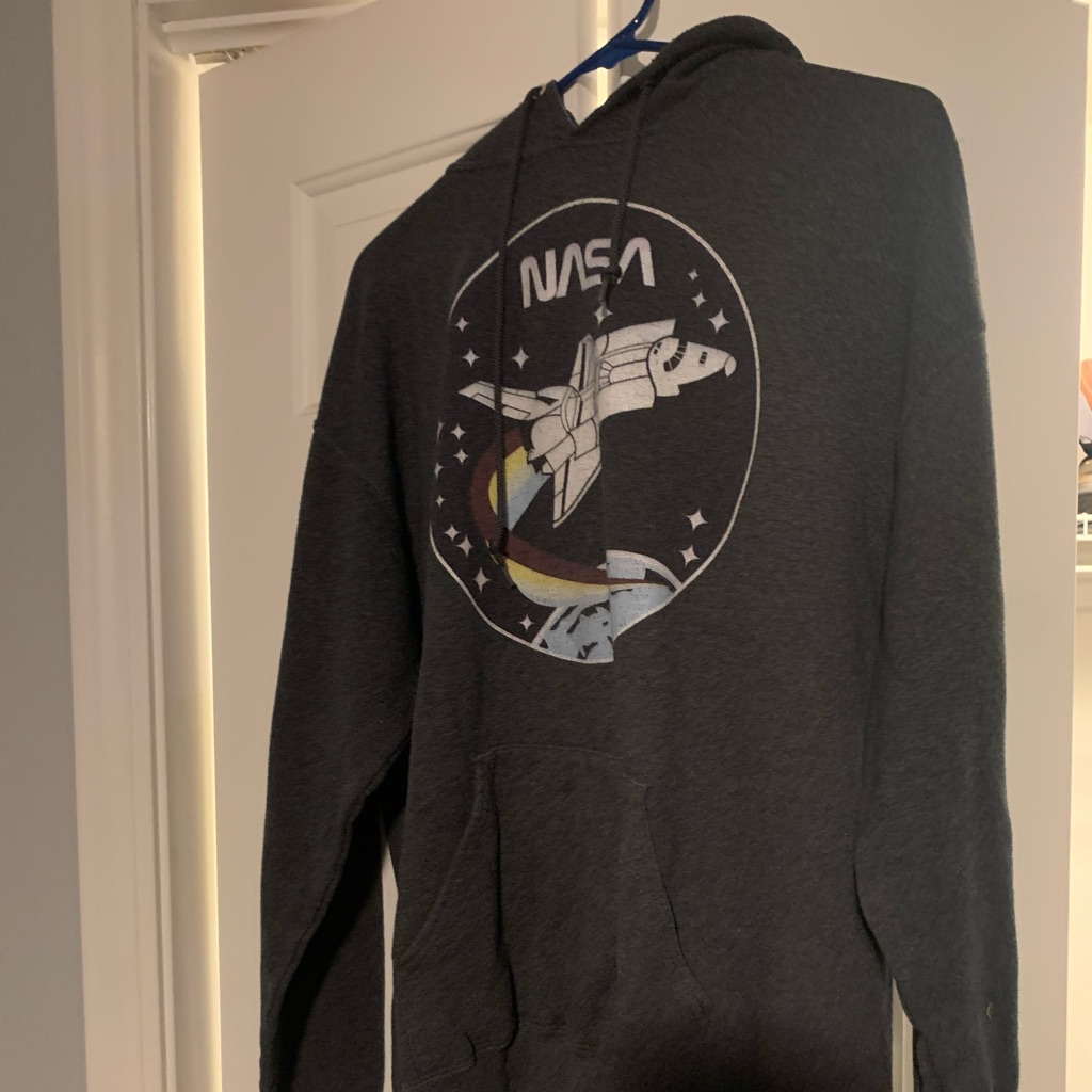 Generic Nasa Mens L Hoodie